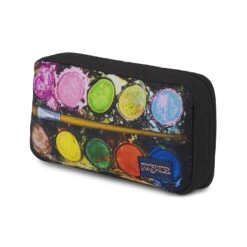 JanSport Pixel 2L Accessory Pouch|-|Pochette Pixel 2L -JanSport Backpacks Sales JSP JS00T68X 7EPaint 20Palette 7ESide