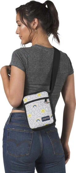 JanSport Weekender Mini Bag - 1L (Past Season) - Unisex|-|Mini Sac Weekender - 1L (saison Précédente) - Unisexe -JanSport Backpacks Sales JSP JS0A3C4G 7ESmiles 20And 20Rainbows 7Emodel e301bb09 8afd 48fa 9f13 f7ec89482a66