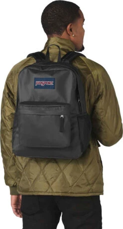 JanSport Hyperbreak Backpack - 25L|-|Sac à Dos Hyperbreak - 25L -JanSport Backpacks Sales JSP JS0A3P69 7E 7EDetail2 20Black 20Matte 20Coated