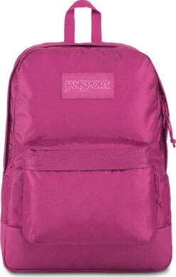 JanSport Mono Superbreak Backpack - 25 L|-|Mono Superbreak Backpack - 25 L -JanSport Backpacks Sales JSP JS0A3P6X 7EMagenta 20Haze
