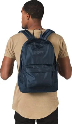 JanSport Mono Superbreak Backpack - 25 L|-|Mono Superbreak Backpack - 25 L -JanSport Backpacks Sales JSP JS0A3P6X 7E 7Emd 20Dark 20Denim