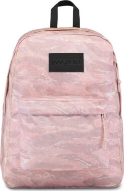 JanSport SuperBreak LS Backpacks - 25 L|-|Sac à Dos SuperBreak LS - 25 L -JanSport Backpacks Sales JSP JS0A3P7E 7ERose 20Smoke 20Tiger 20Camo