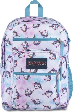JanSport Big Student Backpacks - 34L (Past Season) - Unisex|-|Sac à Dos Big Student - 34L (saison Précédente) - Unisexe -JanSport Backpacks Sales JSP JS0A47JK 7EUnicorn 20Clouds