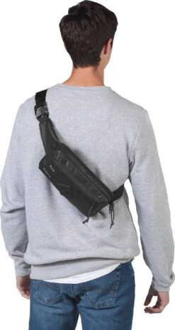 Huf X Jansport Waisted LS Bag - 3L|-|Huf X Jansport Sac Waisted LS - 3L 13 Huf X Jansport Waisted LS Bag - 3L|-|Huf X Jansport Sac Waisted LS - 3L -JanSport Backpacks Sales JSP JS0A47K3 7E 7EModel 20Black 20Coated 20Ripstop