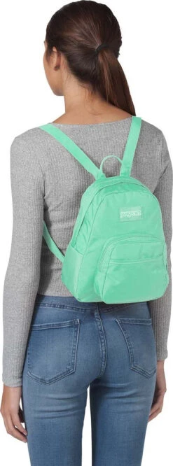 JanSport Monoe Half Pint Bag 10.2L (Past Season) - Unisex|-|Sac à Dos Monoe Half Pint - 10.2L (saison Précédente) - Unisexe -JanSport Backpacks Sales JSP JS0A47KH 7E 7EDetail2 20Tropical 20Teal