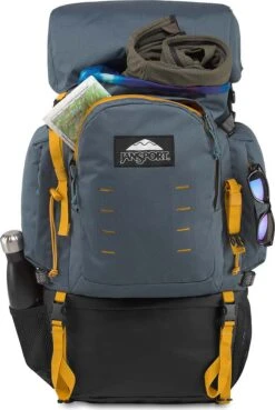 JanSport Far Out Backpack - 65L|-|Sac à Dos Far Out - 65L -JanSport Backpacks Sales JSP JS0A47L3 7E 7EDetail2 20Dark 20Slate 20Ripstop
