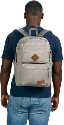 JanSport Double Break FX Backpack - 27L|-|Sac à Dos Double Break FX - 27L -JanSport Backpacks Sales JSP JS0A4NV3 7E 7EDetail2 20Graphite 20Grey 20Slub