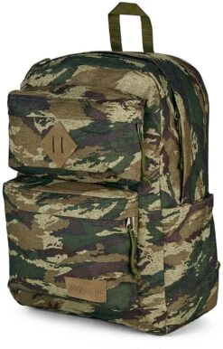 JanSport Double Break FX Backpack - 27L|-|Sac à Dos Double Break FX - 27L -JanSport Backpacks Sales JSP JS0A4NV3 7E 7ESide 20Camo 20Slub