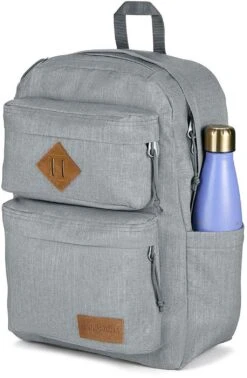 JanSport Double Break FX Backpack - 27L|-|Sac à Dos Double Break FX - 27L -JanSport Backpacks Sales JSP JS0A4NV3 7E 7ESide 20Graphite 20Grey 20Slub