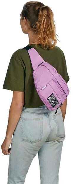 JanSport Recycled Waistpack - 7L - Unisex|-|Sac De Taille Recyclé - 7L - Unisexe -JanSport Backpacks Sales JSP JS0A4QV4 7E 7EDetail2 20Purple 20Orchid
