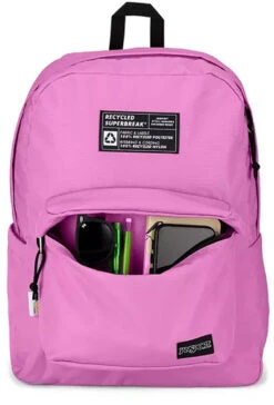 JanSport Recycled Superbreak Pack - 26L|-|Sac Superbreak Recyclé - 26L 22 JanSport Recycled Superbreak Pack - 26L|-|Sac Superbreak Recyclé - 26L -JanSport Backpacks Sales JSP JS0A4QVC 7E 7EDetail2 20Purple 20Orchid
