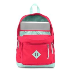 JanSport City Scout Backpack - 31L|-|Sac à Dos City Scout - 31L -JanSport Backpacks Sales JSP T29A 7EFluorescent 20Red 7EOpen 5fe0a534 5b8a 4088 9874 bac498351493