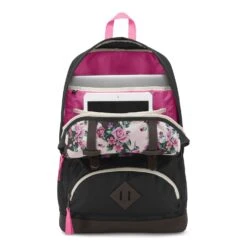 JanSport Cortlandt Backpack - 25L|-|Sac à Dos Cortlandt - 25L 36 JanSport Cortlandt Backpack - 25L|-|Sac à Dos Cortlandt - 25L -JanSport Backpacks Sales JSP T52R 7EMulti 20Grey 20Floral 20Flourish 7EDetailunzipped