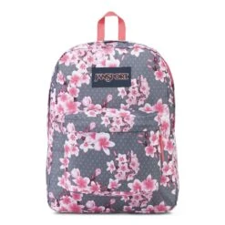 JanSport Superbreak 25L Backpack Diamond Plumeria Pink|-|Sac à Dos Superbreak 25L Diamond Plumeria Pink