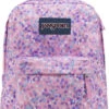 JanSport Superbreak 25L Backpack Pink Sparkle Dot|-|Sac à Dos Superbreak 25L Pink Sparkle Dot